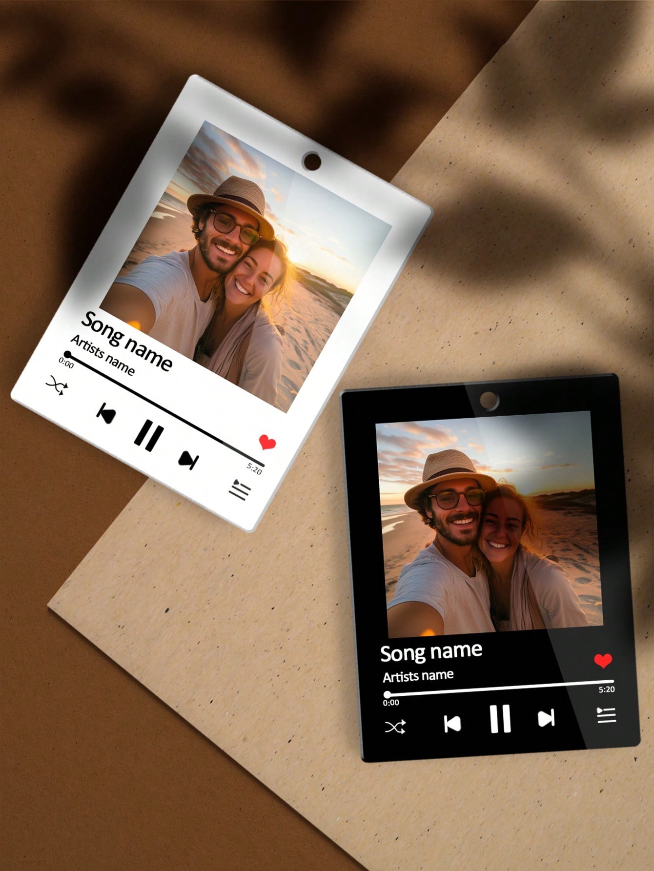 Custom Music Photo Acrylic Charm